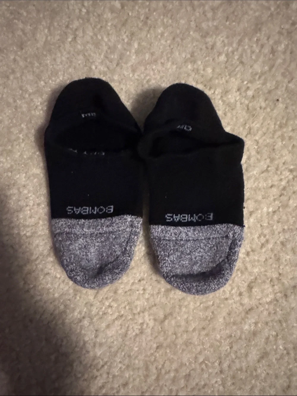 Bombas Men's 3 pairs of No-Show Athletic Socks, 1 pair of ankle athletic socks